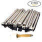 20 Piece DIY Leathercraft Saddle Stamping Tool Set for Leather Work Carbon Handmade Craft Stamping Hammer Cowhide Tool
