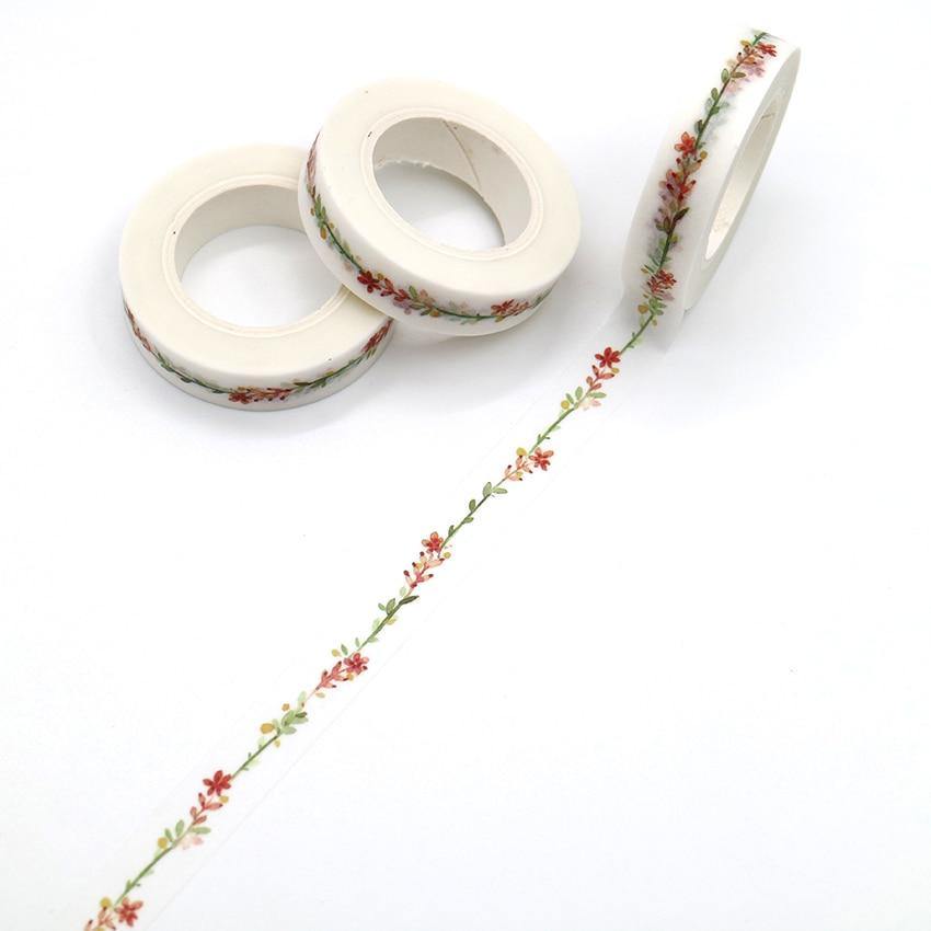1 PCS Creative Washi Tape Log Pattern Decorative Adhesive Tapes Masking Paper Tapes 10m*10mm