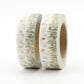 1PCS Colorful Foil Plants & Flowers Washi Tape DIY Decoration Scrapbooking Planner Masking Tape Kawaii Stationery Tape