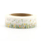 1PCS Colorful Foil Plants & Flowers Washi Tape DIY Decoration Scrapbooking Planner Masking Tape Kawaii Stationery Tape