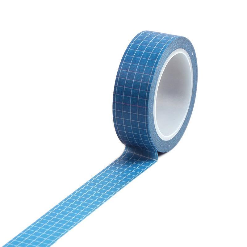 10M Black White Grid Washi Tape Planner Adhesive Tape DIY Scrapbooking Stickers Label Japanese Masking Tape