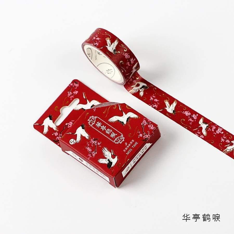 Totems Theme Foils Washi Tape DIY Decor Scrapbooking Stickers Masking Paper Decoration Tape Glue School Supplies