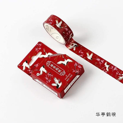 Totems Theme Foils Washi Tape DIY Decor Scrapbooking Stickers Masking Paper Decoration Tape Glue School Supplies