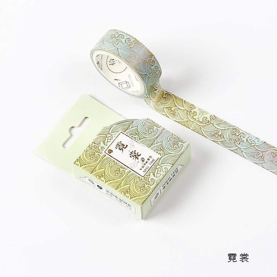Totems Theme Foils Washi Tape DIY Decor Scrapbooking Stickers Masking Paper Decoration Tape Glue School Supplies