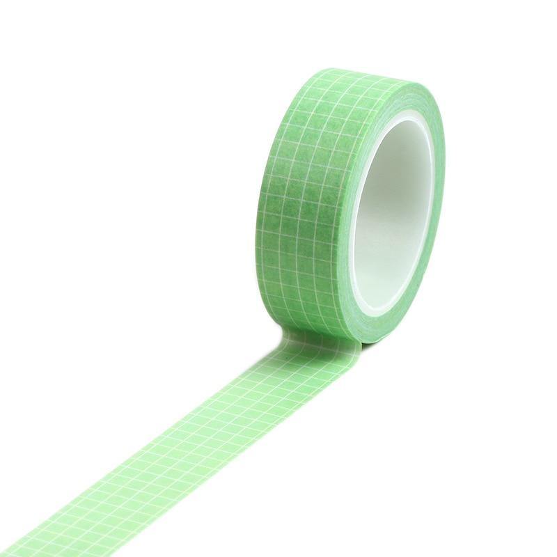 10M Black White Grid Washi Tape Planner Adhesive Tape DIY Scrapbooking Stickers Label Japanese Masking Tape