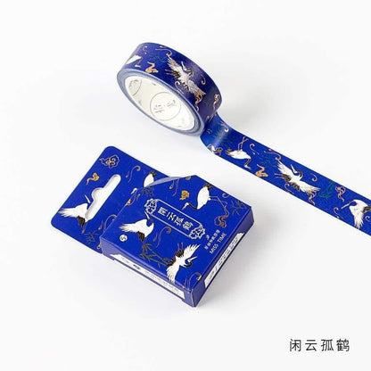 Totems Theme Foils Washi Tape DIY Decor Scrapbooking Stickers Masking Paper Decoration Tape Glue School Supplies