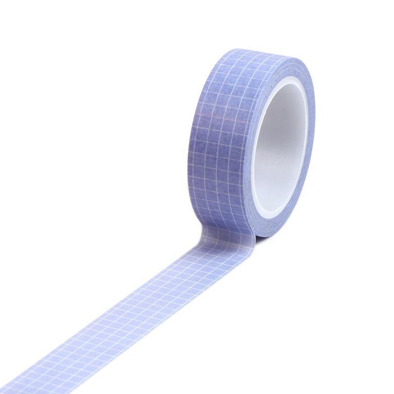 10M Black White Grid Washi Tape Planner Adhesive Tape DIY Scrapbooking Stickers Label Japanese Masking Tape