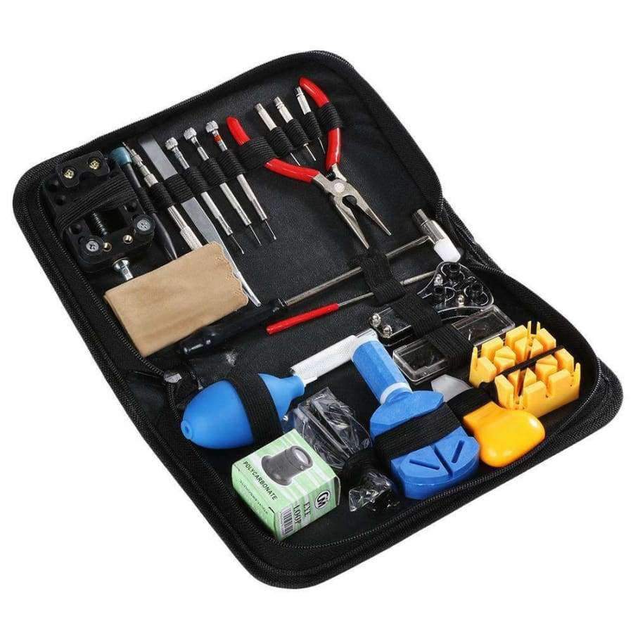 22 in 1 Watch Repair Tool Set Watch Opener Band Link Pin Spring Bar Tool Watch Battery Replacement Tool Watchmaker Tools
