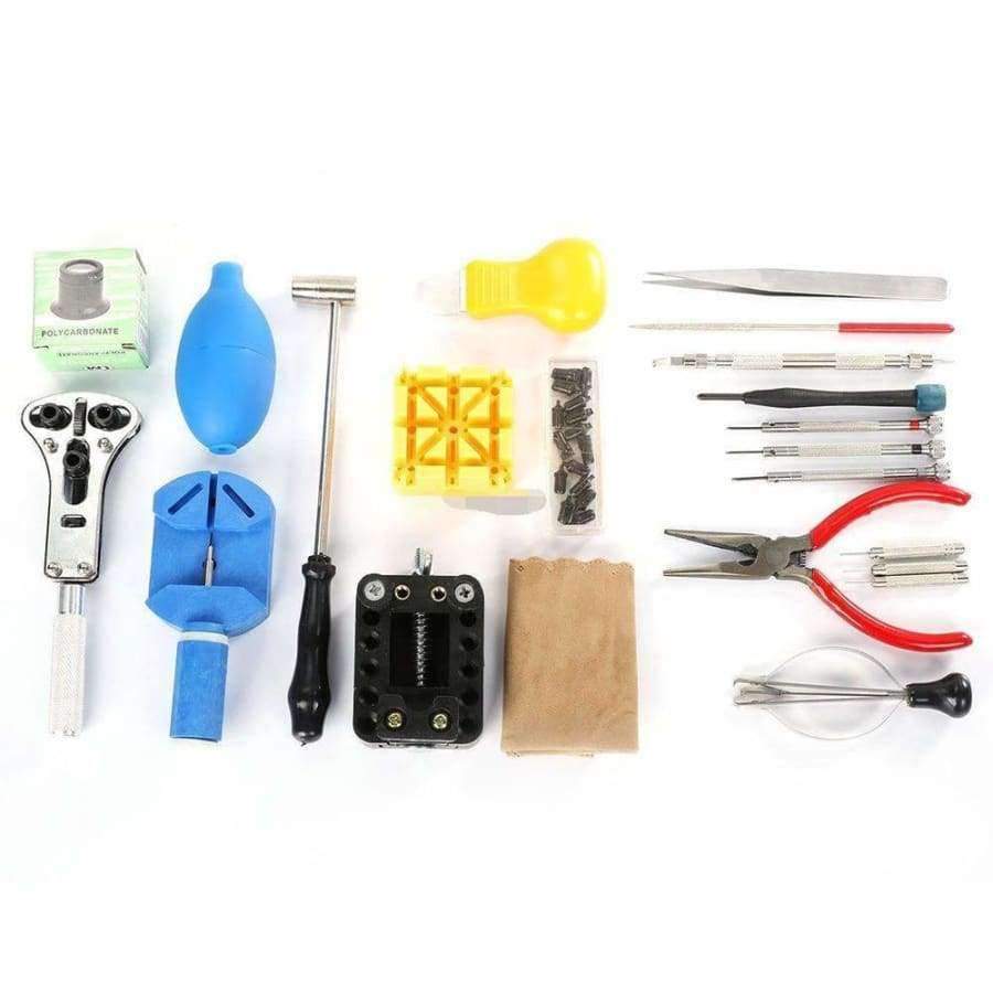 22 in 1 Watch Repair Tool Set Watch Opener Band Link Pin Spring Bar Tool Watch Battery Replacement Tool Watchmaker Tools
