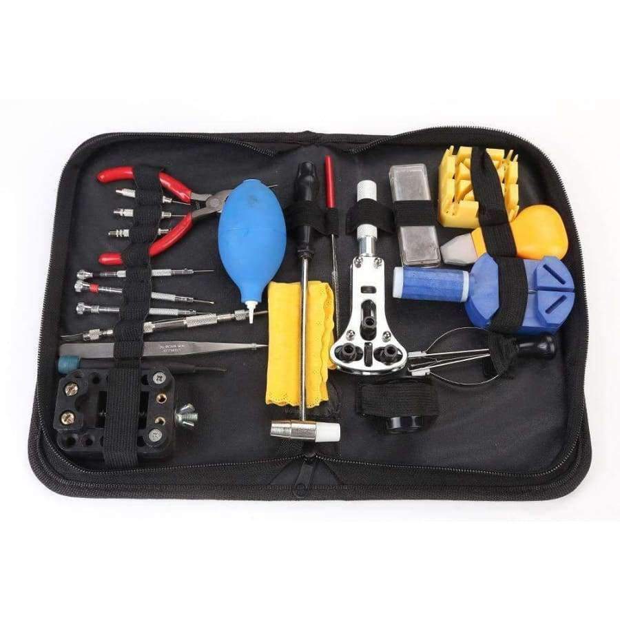 22 in 1 Watch Repair Tool Set Watch Opener Band Link Pin Spring Bar Tool Watch Battery Replacement Tool Watchmaker Tools
