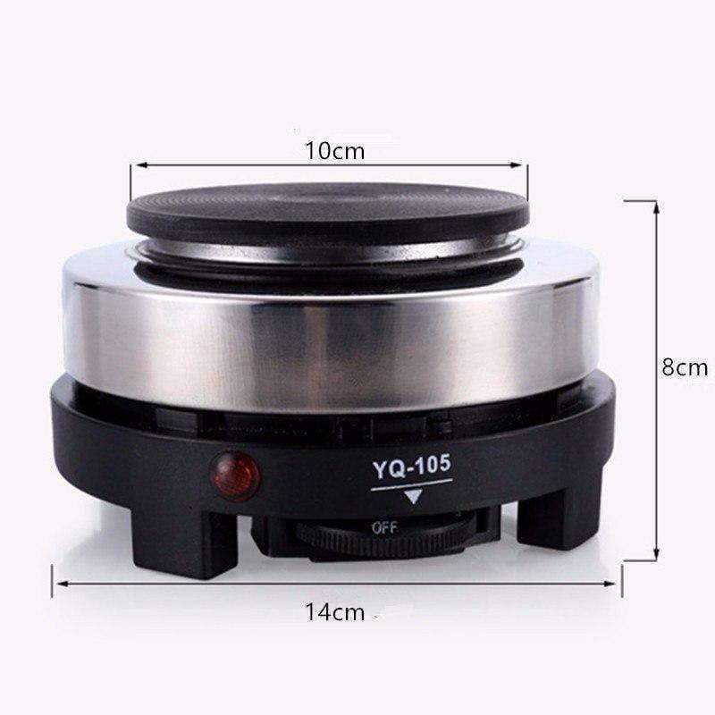 220V 500W Elektrischer Herd Heizplatte Mini Kochplatte Multifunktions Kaffee Tee Heizung heißes Haushaltsgerät für die Küche