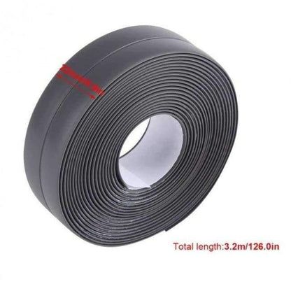 Silicone Waterproof Self-Adhesive Wall Sealing Strip Tape for Bathroom Sink Kitchen Sink Tool Accessory 3.2M Length