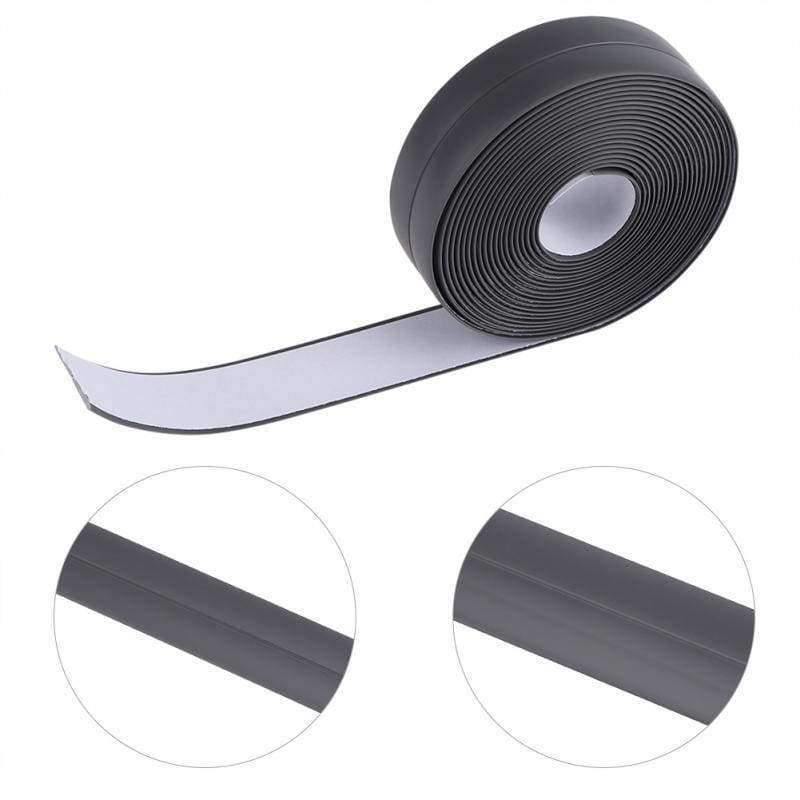 Silicone Waterproof Self-Adhesive Wall Sealing Strip Tape for Bathroom Sink Kitchen Sink Tool Accessory 3.2M Length