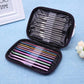 22-teiliges Premium-Häkelnadel-Set Garn-Häkelnadeln Stiche Weben Strickhandwerks-Set DIY Nadelkunst Scheren Stich