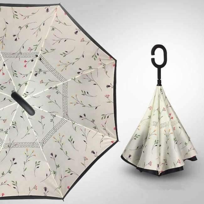 Design Doppel-Lagen Umgekehrter Regenschirm Selbststehender Regenschirm Regen Umkehr-Auto-Regenschirme Dropshipping