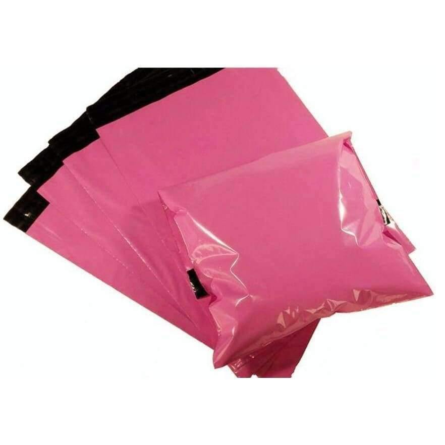Rosa Farb Umschlag Versandtasche Kurier Versandexpress Durch Mail Verpackung Poly Versand Kunststoff Paket Selbstklebende Materialien
