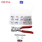 9.5mm 100/150/200 Sets 10 Colors Metal Sewing Buttons Snap Ring Press Buttons Snap Fasteners + Clip Pliers, Fasteners for Clothing
