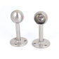 25Mm 2Pcs Dia Edelstahl Garderobe Vorhang Kleider Rohr Hebel Stütze Halterung Fenster-Dressing Hardware Für Zuhause