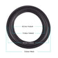 2 Stück 6 Zoll / 156 mm Perforierte Gummi Rand Surround Lautsprecher Reparaturteile Ersatz Schwarz