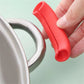 2 Stück Anti-Hot-Hand-Ofen-Mini-Handschuhe Auflauf Ohr Platte Topfständer Ofenhebel Anti-Hot-Topf-Ohrclip Küchenzubehör