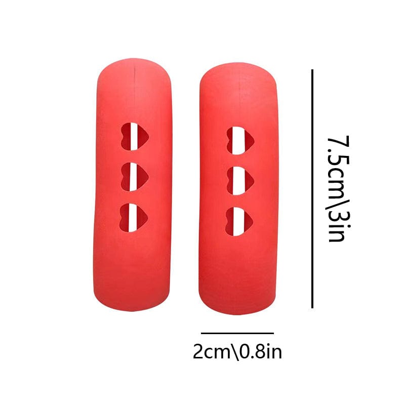 2 Stück Anti-Hot-Hand-Ofen-Mini-Handschuhe Auflauf Ohr Platte Topfständer Ofenhebel Anti-Hot-Topf-Ohrclip Küchenzubehör