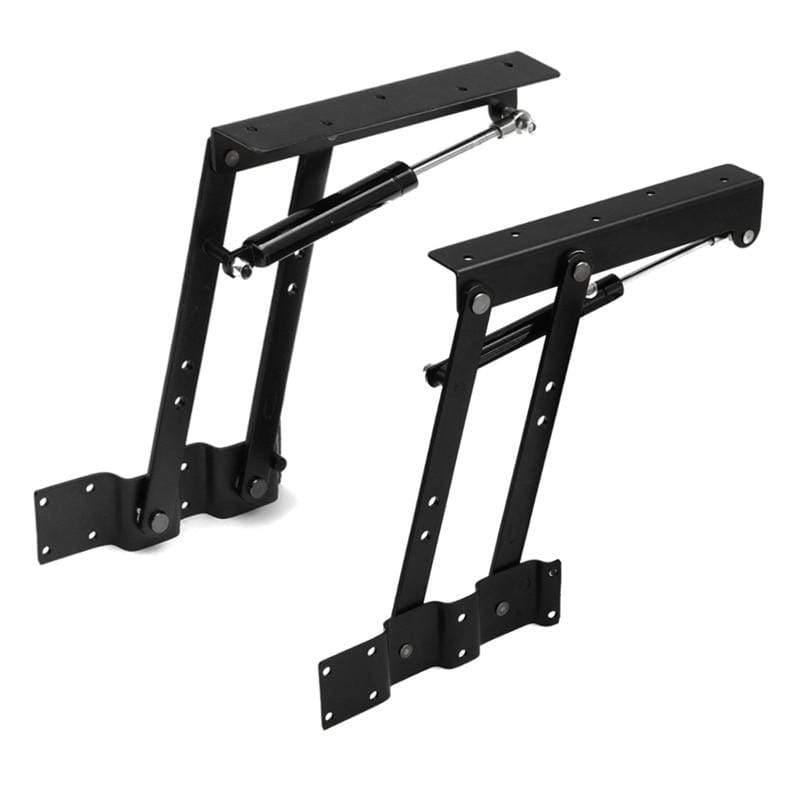 2 Stück Faltende Feder Tee Tisch Scharnier Möbel Lift Auf Top Mechanismus Hardware Hebe Regal Regal Für Kaffee Computer Tisch