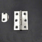 2 Stück/Set Edelstahl Schranktürscharnier Boot Marine Schrank Stoßscharniers 1,0"/1,5"/2,0"/2,5"/3,0"/4 Zoll Länge Verwendung für Tür