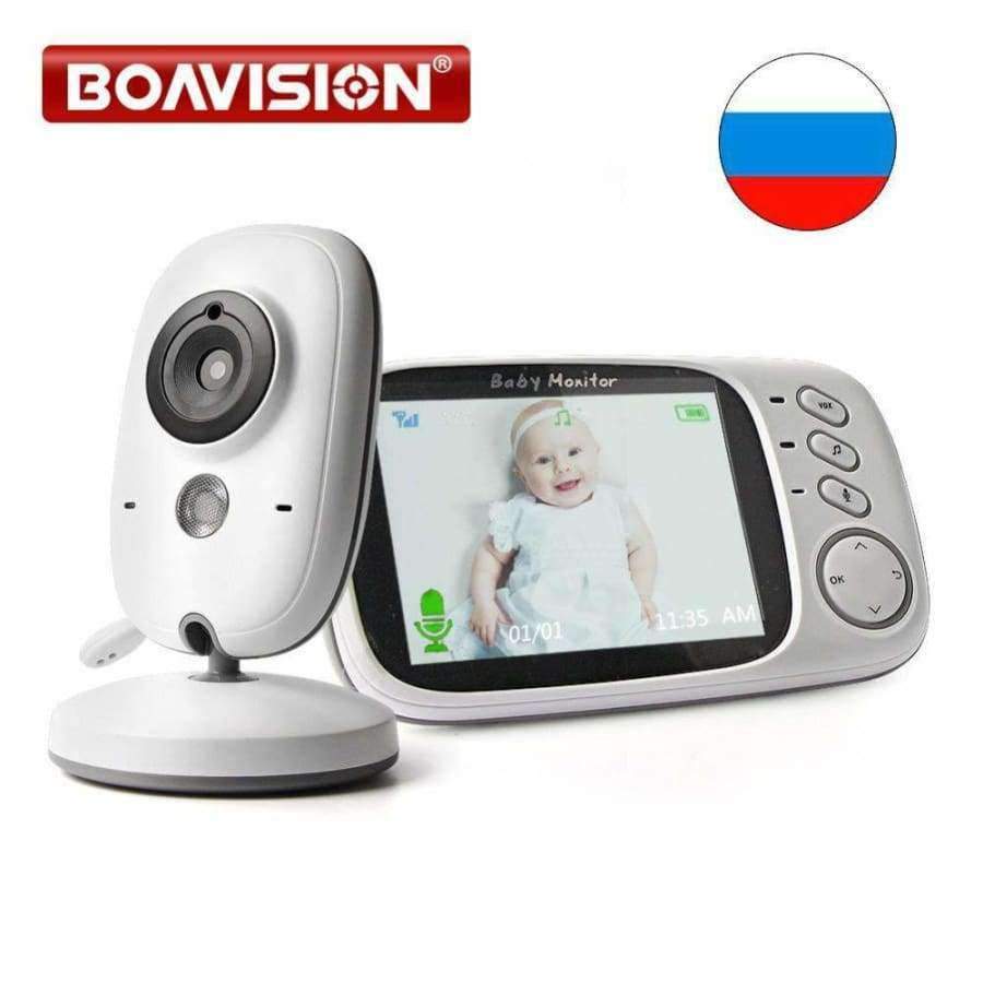 3,2 Zoll LCD Video Baby Monitor 2,4G Wireless 2 Wege Audio Bebe Cam Nachtsicht Überwachungs Sicherheitskamera Babysitter VB603