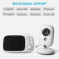 3,2 Zoll LCD Video Baby Monitor 2,4G Wireless 2 Wege Audio Bebe Cam Nachtsicht Überwachungs Sicherheitskamera Babysitter VB603