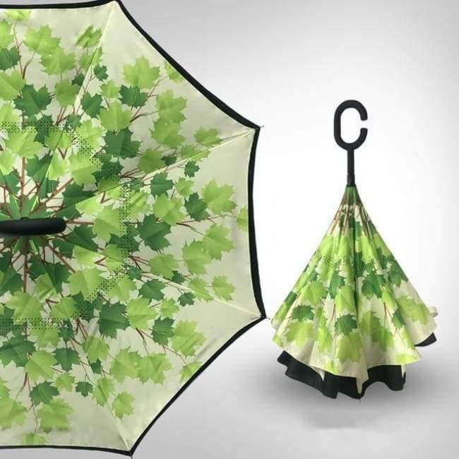 Design Doppel-Lagen Umgekehrter Regenschirm Selbststehender Regenschirm Regen Umkehr-Auto-Regenschirme Dropshipping