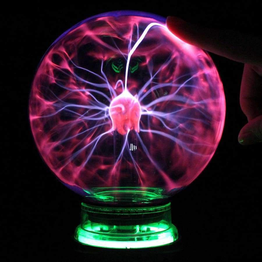 Neuheit Glas Magische Plasma Kugel Licht 3 4 5 6 Zoll Tischlichter Kugel Nachtlicht Kinder Geschenk für Neujahr Magische Plasma Nachtlampe