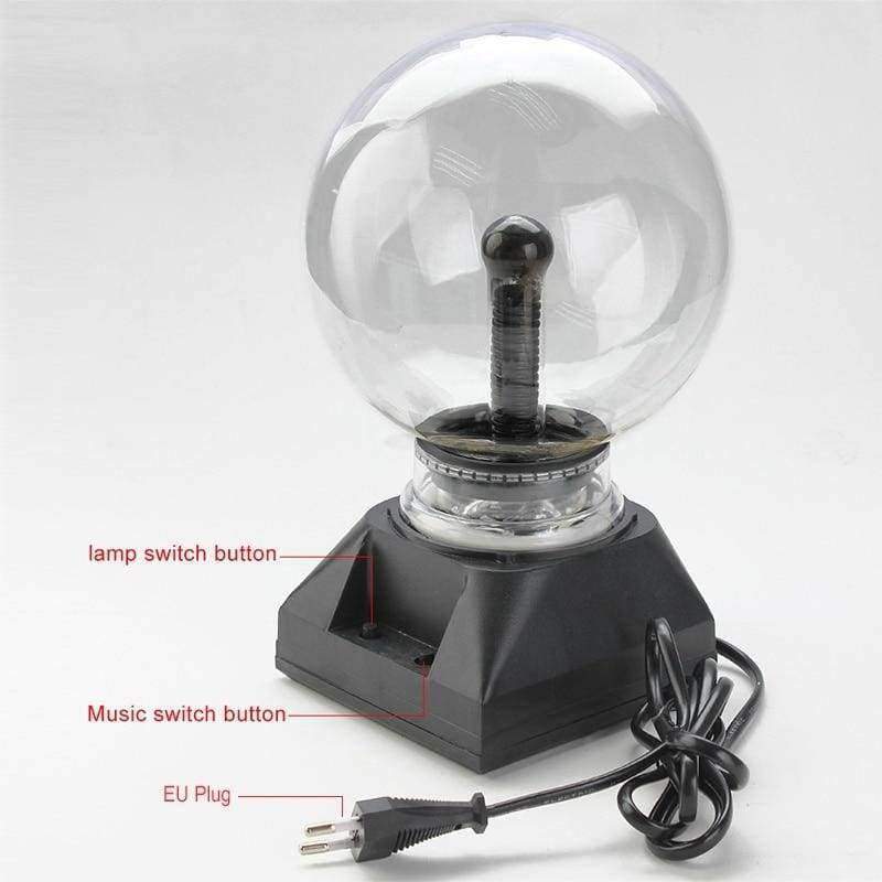 Neuheit Glas Magische Plasma Kugel Licht 3 4 5 6 Zoll Tischlichter Kugel Nachtlicht Kinder Geschenk für Neujahr Magische Plasma Nachtlampe