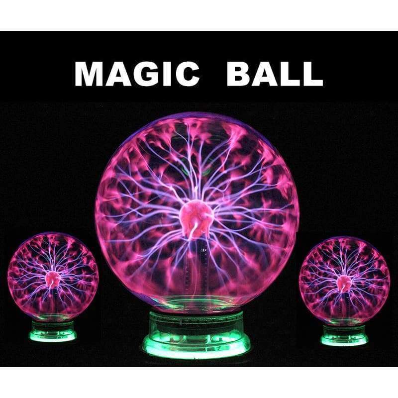 Neuheit Glas Magische Plasma Kugel Licht 3 4 5 6 Zoll Tischlichter Kugel Nachtlicht Kinder Geschenk für Neujahr Magische Plasma Nachtlampe