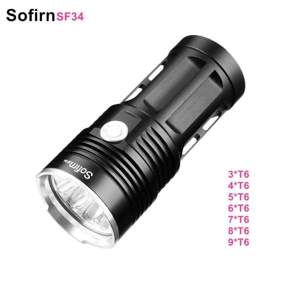 Sofirn SF34 Leistungsstarke LED Taschenlampen 2000LM Cree LED Taschenlampe 18650 Taktische Taschenlampe 5 Modi Linterna Tragbare Lampe Licht