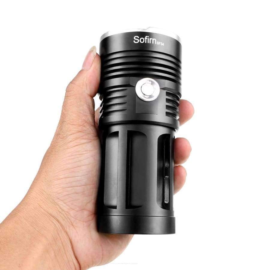 Sofirn SF34 Leistungsstarke LED Taschenlampen 2000LM Cree LED Taschenlampe 18650 Taktische Taschenlampe 5 Modi Linterna Tragbare Lampe Licht