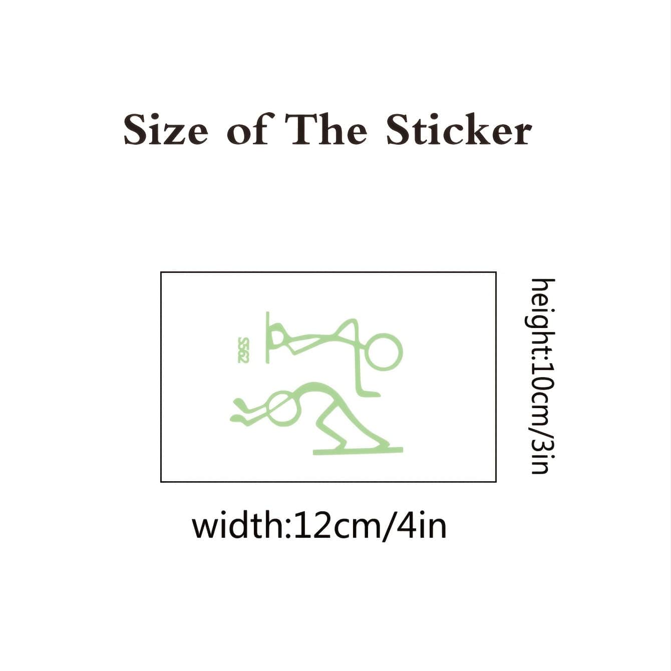 1 Stück, Leuchtender Cartoon Schalter Aufkleber 3"x4", Im Dunkeln Leuchtender Kinder Aufkleber Kinderzimmer Dekoration Wohnkultur Abnehmbarer Dekor Wandtattoos