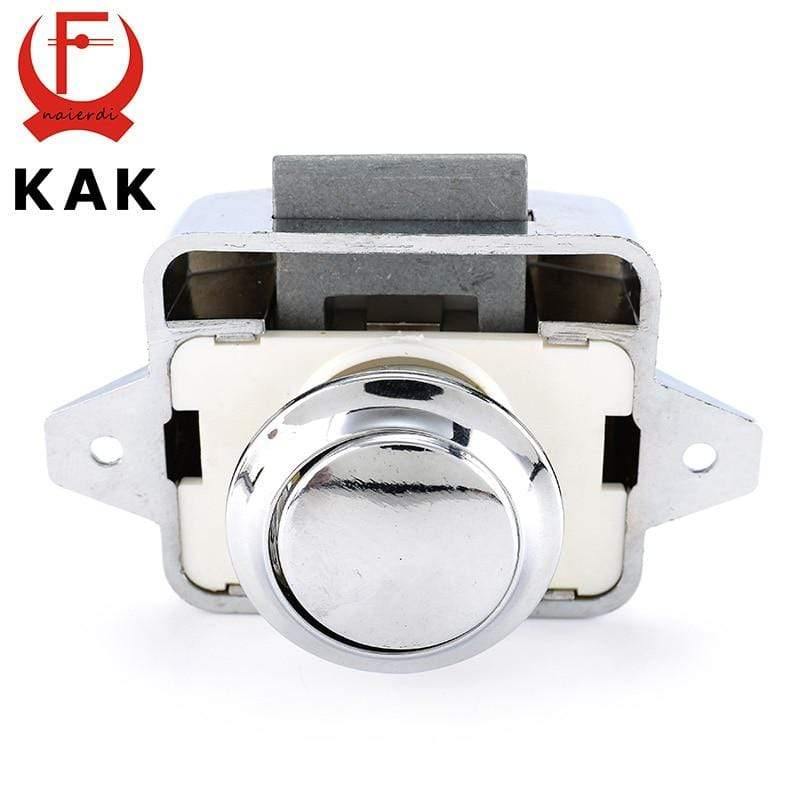 Camper Auto Druckschloss Durchmesser 26mm Wohnmobil Wohnwagen Boot Wohnmobile Schrank Schublade Riegel Knopf Schlösser für Möbel Hardware