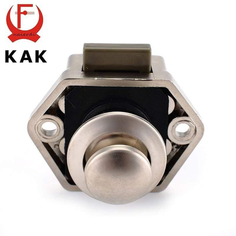 Camper Car Druckschloss Durchmesser 20mm Wohnmobil Wohnwagen Boot Wohnmobil Schrank Schublade Riegel Tasten Schlösser für Möbel Hardware