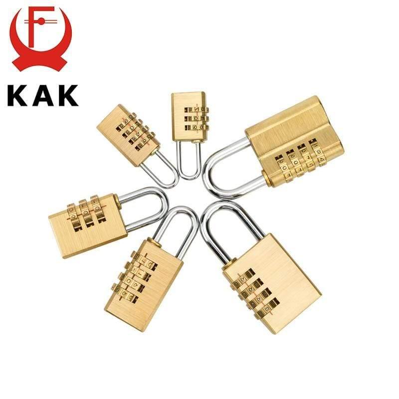 Massive Messing Kupfer Sicherheits Vorhängeschloss Passwort Kombination Code Schloss Für Fitnessstudio Digitalschließfach Koffer Schubladenschloss Hardware