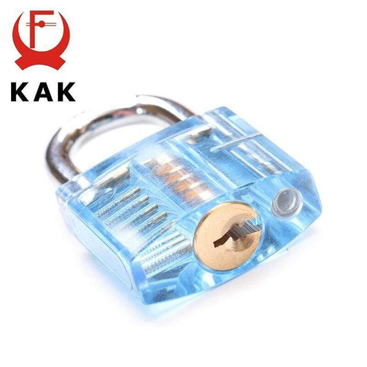 Transparente Schloss-Pick Sichtbarer Ausschnitt Mini Übung Sicht Padlocks Bügel Training Fähigkeiten Für Schlosser Möbel Hardware