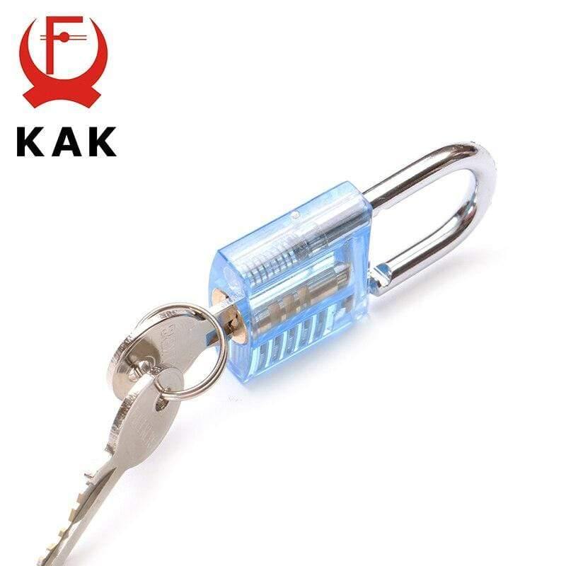 Transparente Schloss-Pick Sichtbarer Ausschnitt Mini Übung Sicht Padlocks Bügel Training Fähigkeiten Für Schlosser Möbel Hardware