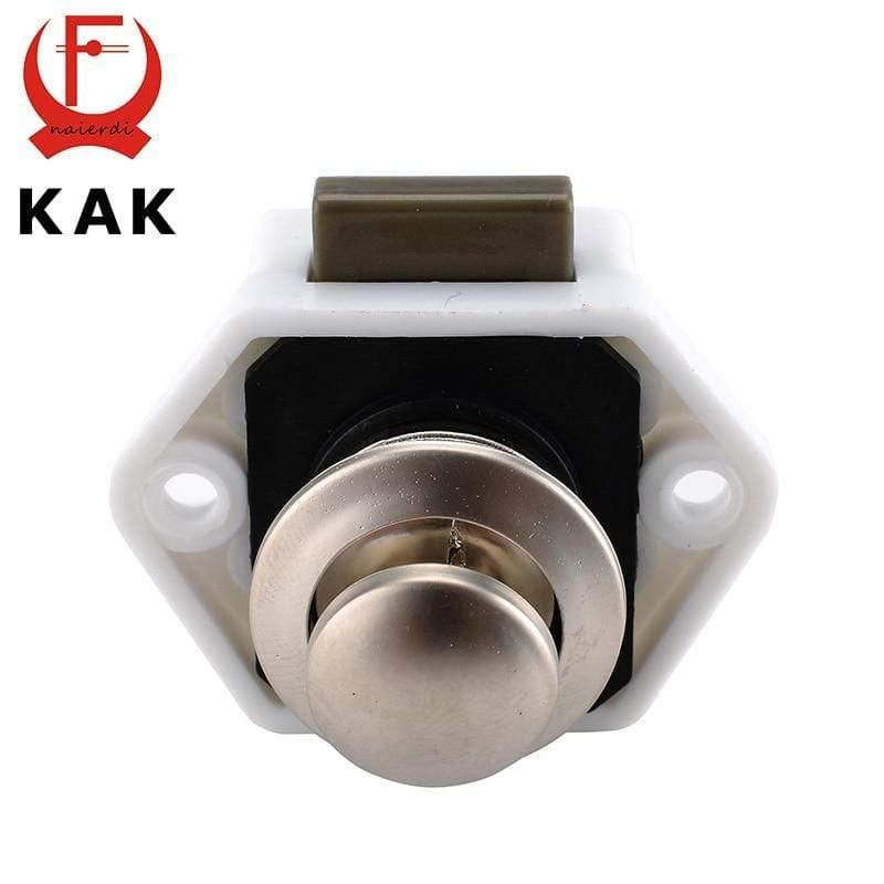 Camper Car Druckschloss Durchmesser 20mm Wohnmobil Wohnwagen Boot Wohnmobil Schrank Schublade Riegel Tasten Schlösser für Möbel Hardware