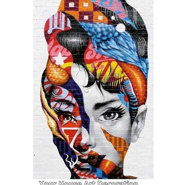 Nordic Canvas Painting Fashion Sex Figur Bild Wandkunst Wohnkultur Poster Wohnzimmer Mädchen Schlafzimmer Abstrakte Kunst Ölmalerei