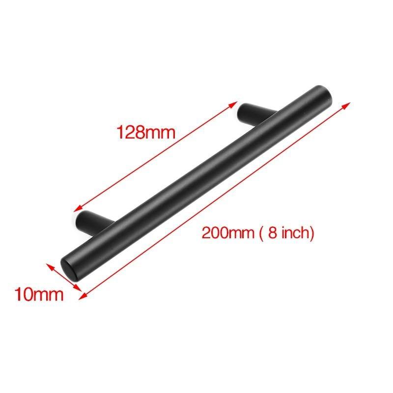 2" ~ 24" Küchen Tür T Bar Pull Gerade Griff Knöpfe Schrank Griff Durchmesser 10mm Edelstahl Griffe Möbel Beschläge