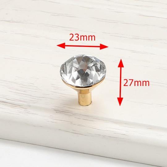 Luxus-Diamant-Kristallgriffe Schuhkarton Schrankgriffe Kleiderschrank Kommode Schubladengriffe Kleiderschrank Ziehgriffe Möbelbeschläge
