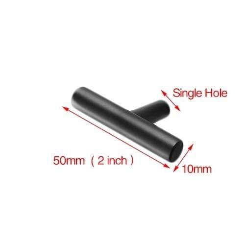 2" ~ 24" Küchen Tür T Bar Pull Gerade Griff Knöpfe Schrank Griff Durchmesser 10mm Edelstahl Griffe Möbel Beschläge