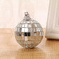 1 Stück, Glas Spiegelreflektierende Disco Ball Weihnachtsball Bar Fotografie Requisiten Hochzeit Backen Kuchen Dekoration Dekoration