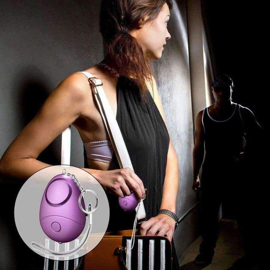 3 pieces 120 dB anti-loss alarm wolf self-defense security personal panic rape attack alarm safety protection for girls children seniors