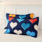 3-teiliges Bettwäsche-Set, Farbiges Liebe-Druck Bettwäsche-Set für Schlafzimmer, Gästezimmer, Weiches und Bequemes Bettbezug, Geschenk für die Familie (1*Bettbezug + 2*Kissenbezüge, Keine Füllung)