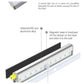 3 Stück Metall 10 LED Lampenstreifen Zum Aufkleben Überall Tragbare Kabellose Schrank Sensor Nachtlichtleiste Mit Magnetstreifen led Licht